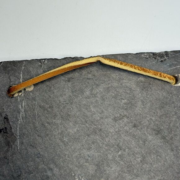 Vintage 1999 Plain Jane Mountain Home Scene Slate Hanging Plaque Decor - Picture 8 of 10